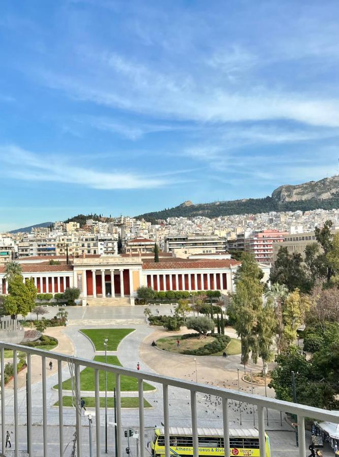 Marnis- View Of The Archeological Museum_ Athens Greece Apartment Exterior photo